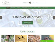 Tablet Screenshot of chxout.com